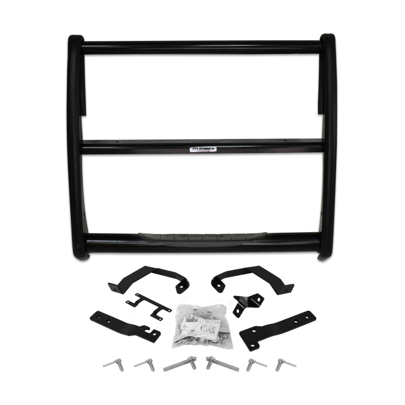 Dodge Ram 1500 Grille Guard - Front - Go Rhino - 3000 Series StepGuard - Black - `94-`01